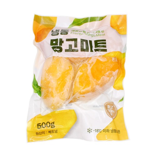 참맘몰 냉동과일 망고미트 - 1kg(500g*2ea)
