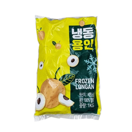참맘몰 냉동과일 롱간(용안) - 1kg