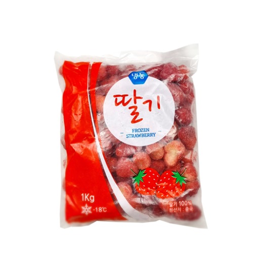 [1+1 기획상품] 참맘몰 냉동과일 냉동 딸기(1kg)+(1kg)