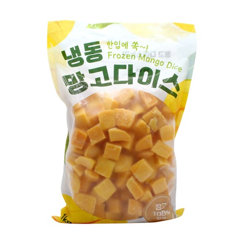 참맘몰 냉동과일 망고다이스 - 1kg (베트남)